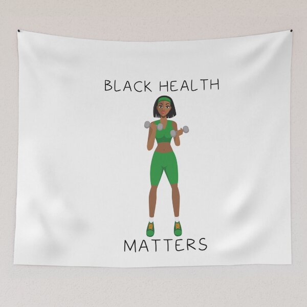 Item preview, BLACK HEALTH MATTERS designed and sold by DiscoVibes.