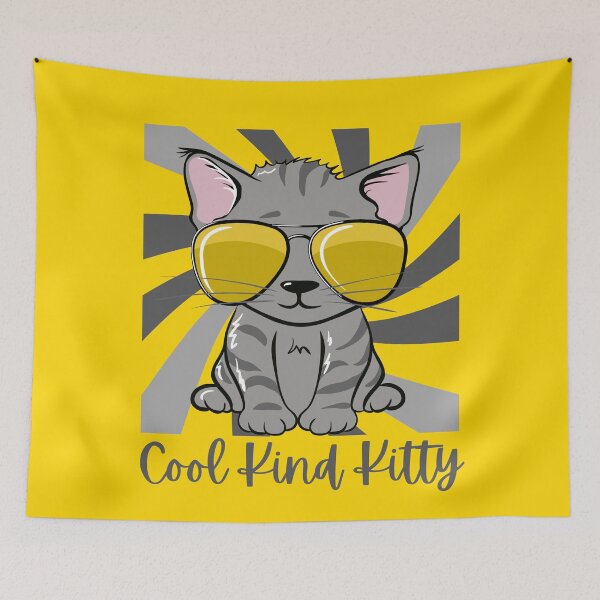 Item preview, Cool Kind Kitty | Cat Enthusiast designed and sold by SpeakLifeHQ.