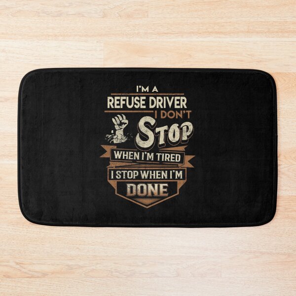 Item preview, Refuse Driver T Shirt - I Stop When Done Job Gift Item Tee designed and sold by paneczkopat.