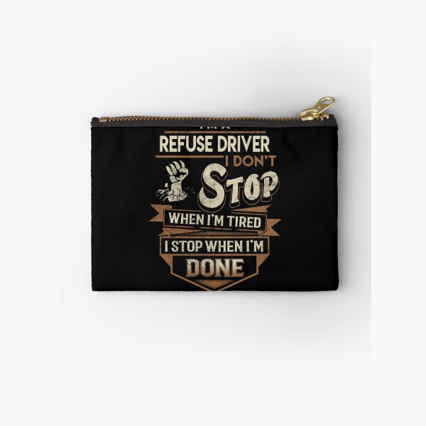 Item preview, Refuse Driver T Shirt - I Stop When Done Job Gift Item Tee designed and sold by paneczkopat.