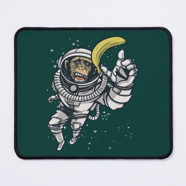 Item preview, Chimpanzee in the space reaching for a banana , Perfect gift for monkey lovers designed and sold by FooUoBranch.