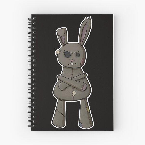Item preview, Voodoo Doll Grumpy Bunny designed and sold by ElleSeaPaints.