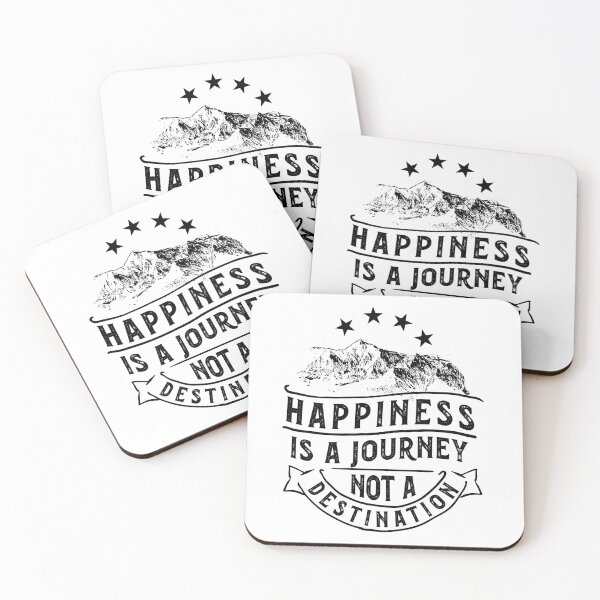 Item preview, Happiness is A Journey. Not a Destination designed and sold by DigiDesigns702.