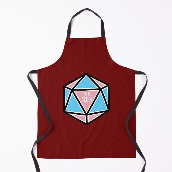 Item preview, Trans Pronoun Pride D20 Xe/Xem designed and sold by BiOurPride.