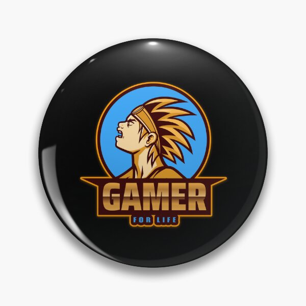 Item preview, Gamer for Life with Angry Anime Fighter designed and sold by PRIVARSHU.