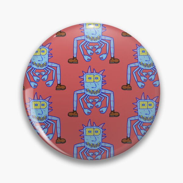 Item preview, Squeenal - Crab Creature - Crab Monster - Rose Background - Fun Pattern designed and sold by Squeenal461.