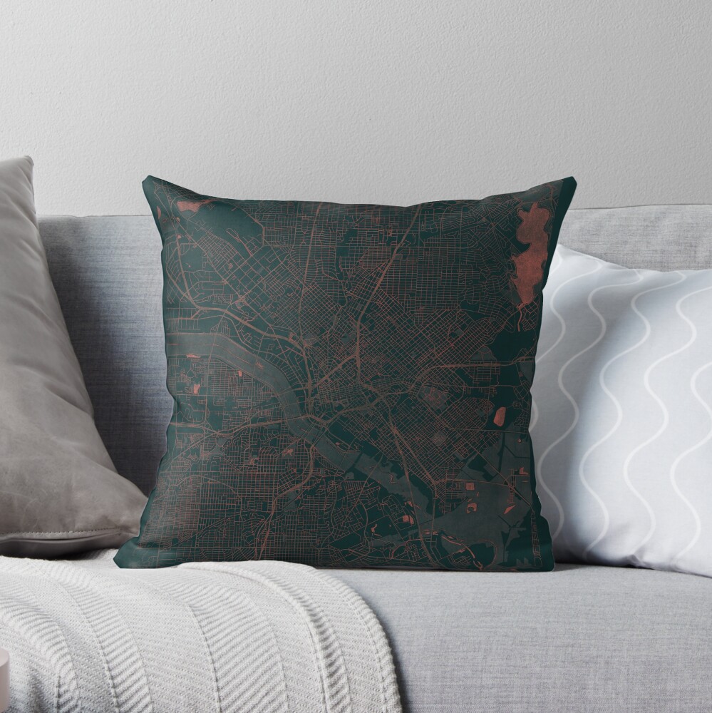 Item preview, Throw Pillow designed and sold by HubertRoguski.