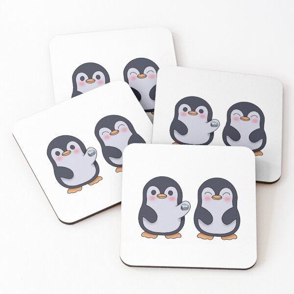 Item preview, Penguins with a pebble! designed and sold by spottedhound.