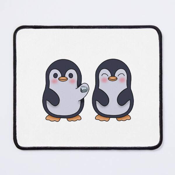 Item preview, Penguins with a pebble! designed and sold by spottedhound.