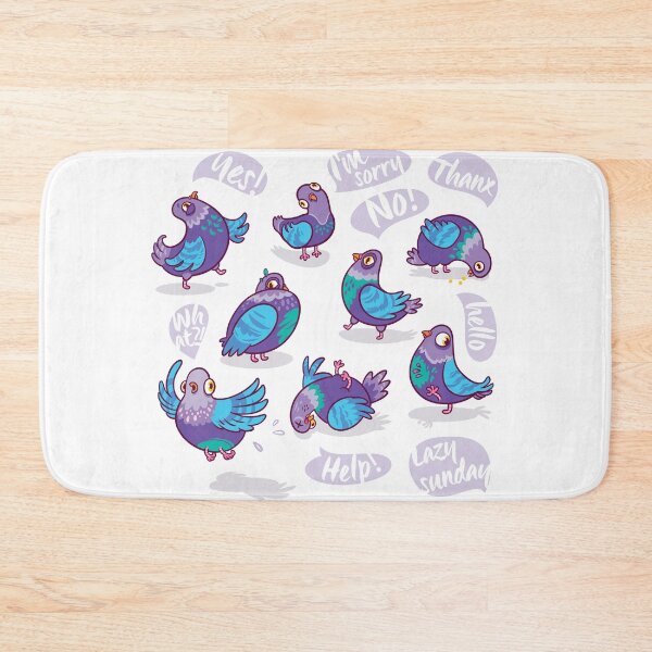Item preview, Funny pigeons designed and sold by PenguinHouse.
