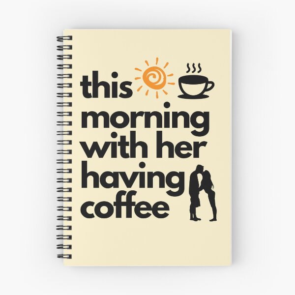 Item preview, this morning with her having romantic coffee | this morning with her having coffee love | gift for coffee lovers |  designed and sold by wear4gamers.
