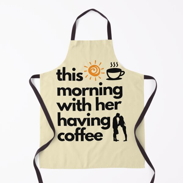Item preview, this morning with her having romantic coffee | this morning with her having coffee love | gift for coffee lovers | designed and sold by wear4gamers.