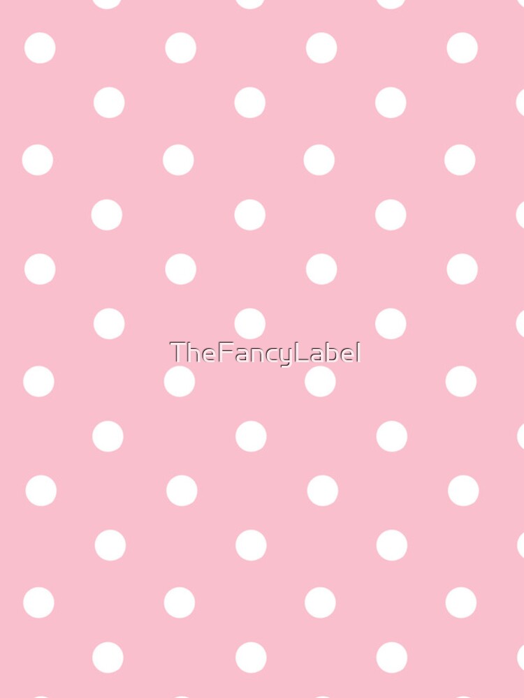Thumbnail 5 of 5, iPhone Case, Pink and White Dot Pattern Dots designed and sold by TheFancyLabel.