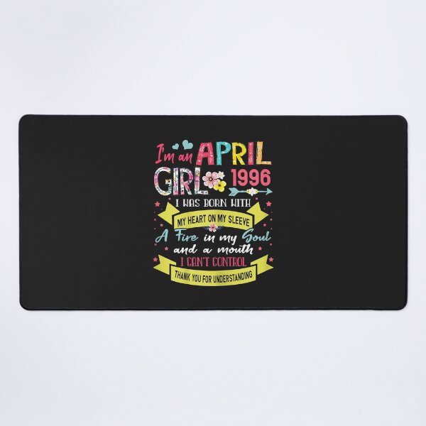 Item preview, Awesome Since 1996 26th Birthday I'm an April Girl 1996 designed and sold by Corelli87.