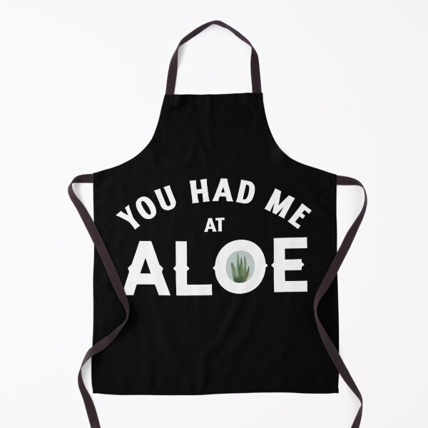 Item preview, You Had Me At Aloe - Cute Aloe Vera Plant Pun designed and sold by molamode.