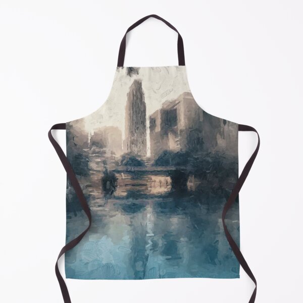 Item preview, Downtown Omaha Nebraska Impressionist Painting - Omaha designed and sold by CattlettArt.