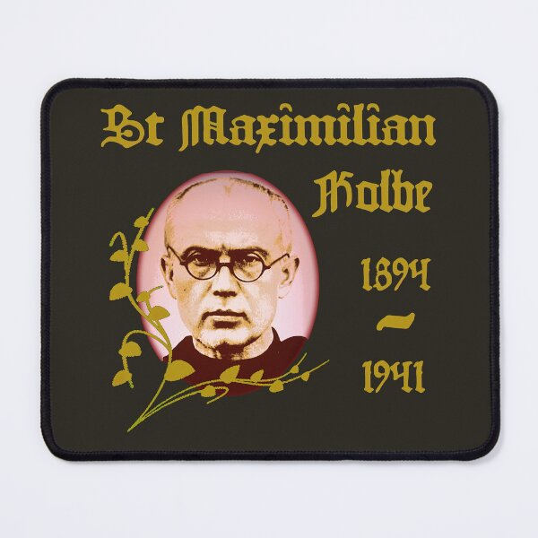 Item preview, St Maximilian Kolbe Catholic Saint designed and sold by hispanicworld.