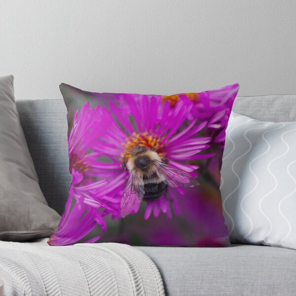 Item preview, Bumblebee on a Purple Daisy designed and sold by froggybangbang.