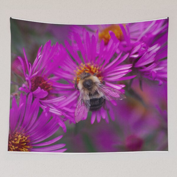 Item preview, Bumblebee on a Purple Daisy designed and sold by froggybangbang.
