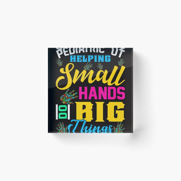 Item preview, Funny Helping Small Hands Pediatric OT Occupational Therapy T-Shirt designed and sold by LaraJensen747.