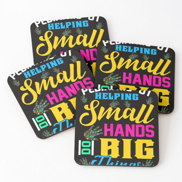 Item preview, Funny Helping Small Hands Pediatric OT Occupational Therapy T-Shirt designed and sold by LaraJensen747.