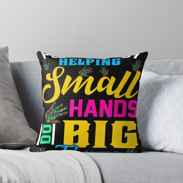 Item preview, Funny Helping Small Hands Pediatric OT Occupational Therapy T-Shirt designed and sold by LaraJensen747.