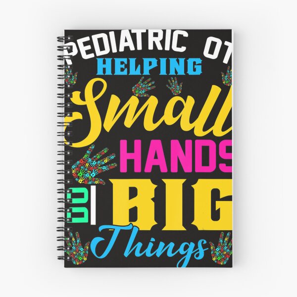 Item preview, Funny Helping Small Hands Pediatric OT Occupational Therapy T-Shirt designed and sold by LaraJensen747.