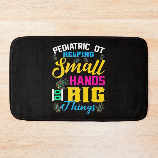 Item preview, Funny Helping Small Hands Pediatric OT Occupational Therapy T-Shirt designed and sold by LaraJensen747.