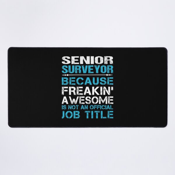 Item preview, Senior Surveyor T Shirt - Freaking Awesome Job Gift Item Tee designed and sold by oetate4774.