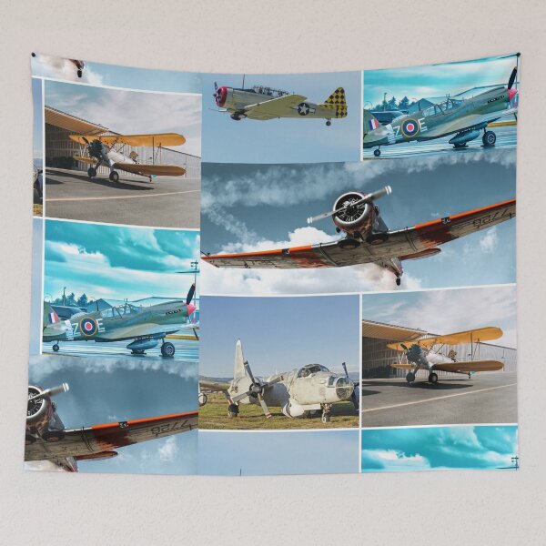 Item preview, Classic Vintage Planes Montage #4 designed and sold by Krispsm.