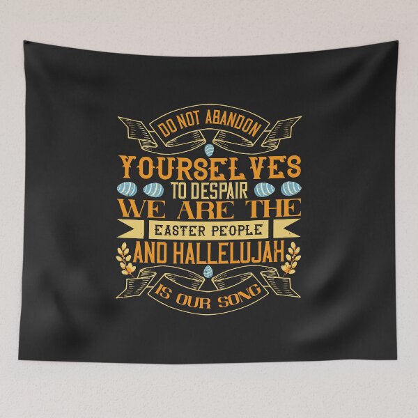 Item preview, Do not abandon yourselves to despair. We are the Easter people and hallelujah is our song-01 designed and sold by Corelli87.