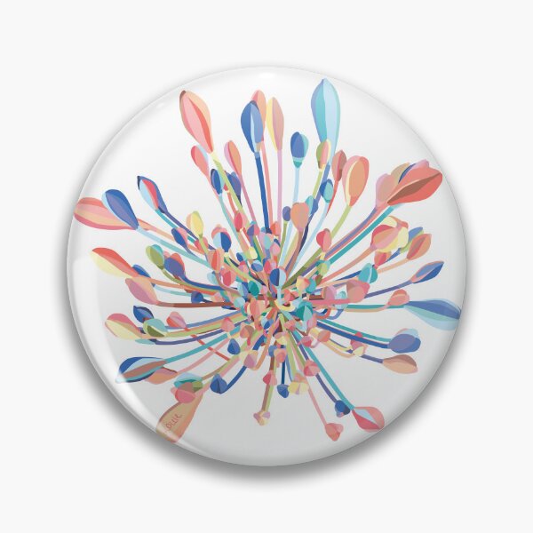 Item preview, Agapanthus/Summer Glow designed and sold by LouieGraphic.