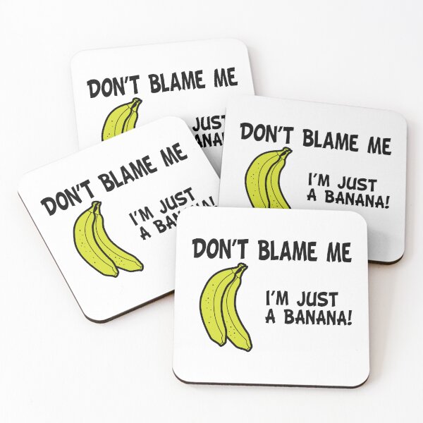 Item preview, Don't Blame Me, I'm Just A Banana! (Funny Quote about Fruit - Viral Memes and Cool Sayings) designed and sold by SassyClassyMe.