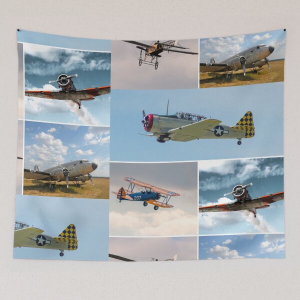 Item preview, Classic Vintage Planes Montage #5 designed and sold by Krispsm.