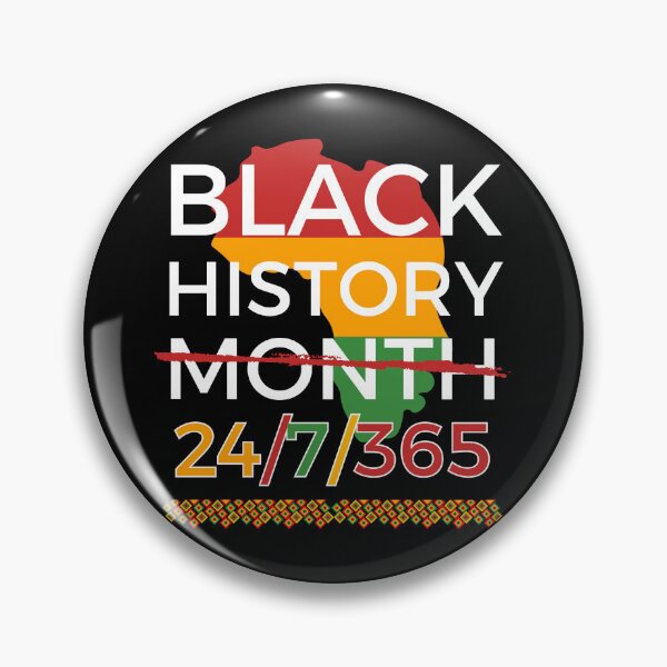 Item preview, Black History Month 24 7 365 (Black Lives Matter) designed and sold by i-longmanshop.