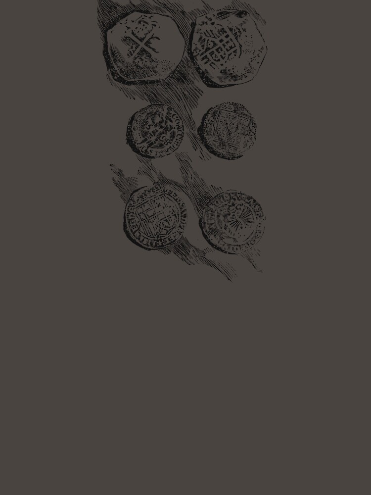 Thumbnail 7 of 7, Classic T-Shirt, Gold Doubloon designed and sold by CityCity.