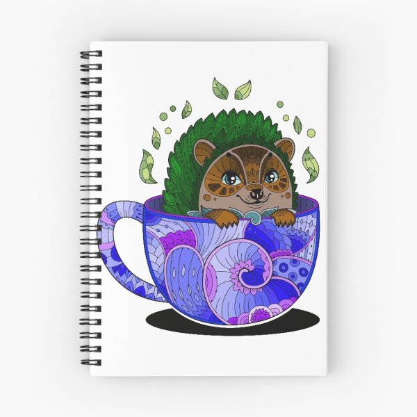 Item preview, Tea and Hedgehogs  designed and sold by ColoredTime.