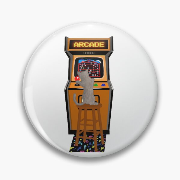 Item preview, Arcade Cat designed and sold by GeekPopDesigns.