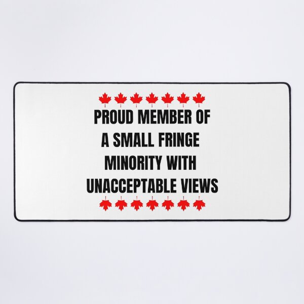 Item preview, Proud Member Of A Small Fringe Minority With Unacceptable Views Trucker designed and sold by Nepaz-Designs.