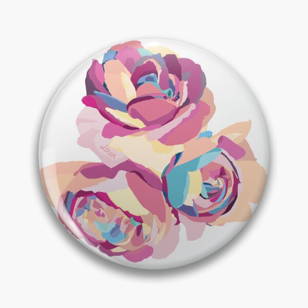 Item preview, DA Rose / Mulberry Blush Trio designed and sold by LouieGraphic.