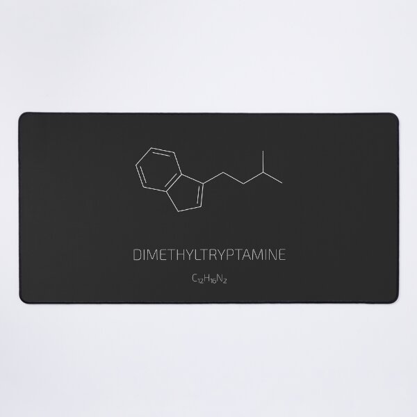 Artikelvorschau, DMT (Dimethyltryptamin)-Molekül entworfen und verkauft von Tangerie.