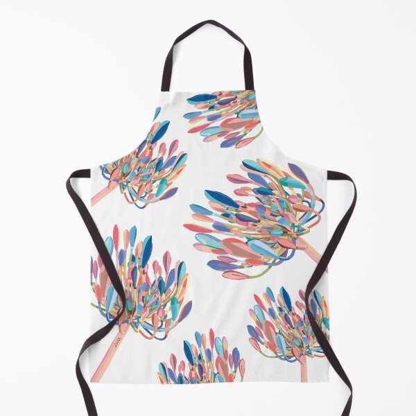 Item preview, Agapanthus PP/Warm Blush/White designed and sold by LouieGraphic.