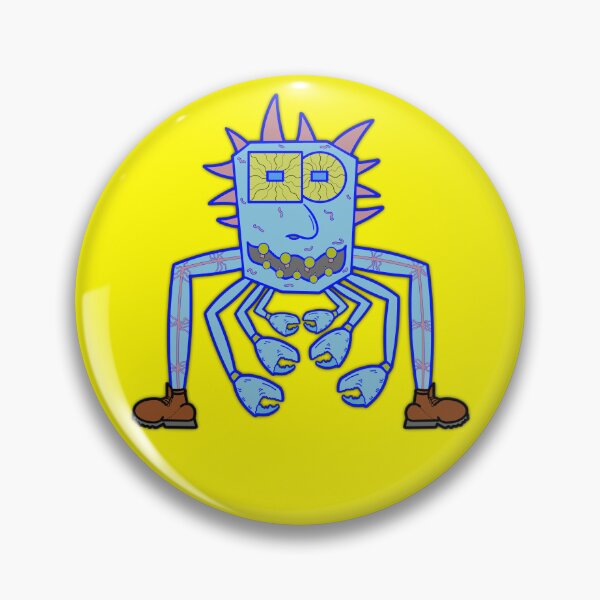 Item preview, Squeenal - Crab Creature - Crab Monster - Yellow Background designed and sold by Squeenal461.
