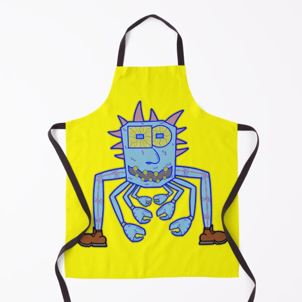 Item preview, Squeenal - Crab Creature - Crab Monster - Yellow Background designed and sold by Squeenal461.
