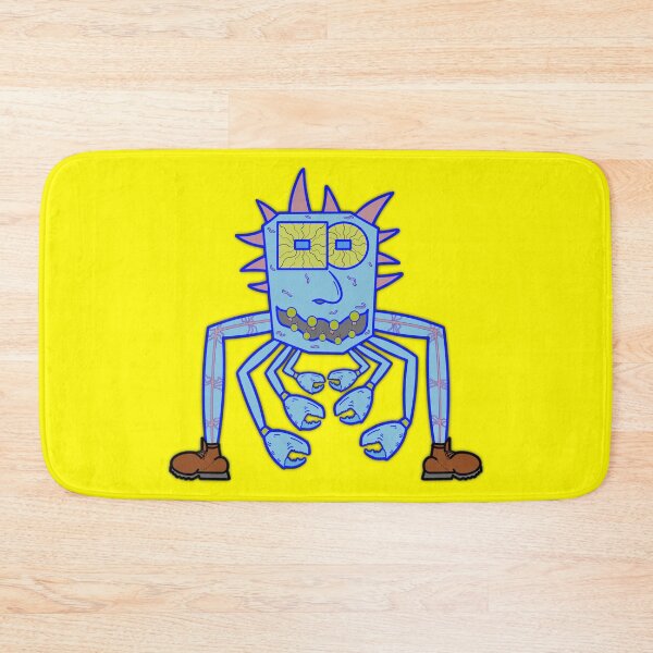 Item preview, Squeenal - Crab Creature - Crab Monster - Yellow Background designed and sold by Squeenal461.