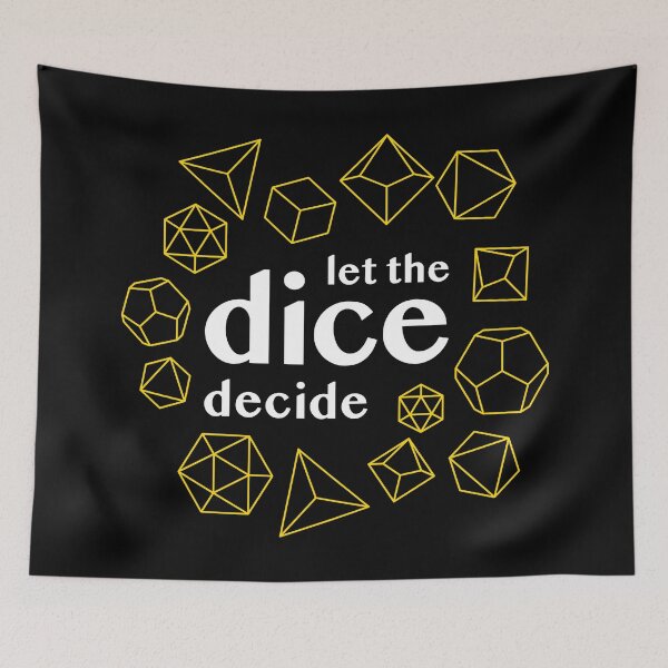 Artikelvorschau, let the dice decide entworfen und verkauft von OVMEngemann.