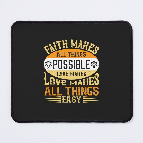 Item preview, Faith makes all things possible ... Love makes all things easy-01 designed and sold by Corelli87.