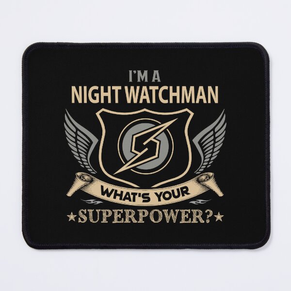 Item preview, Night Watchman T Shirt - What Is Your Superpower Job Gift Item Tee designed and sold by nutallrosario.