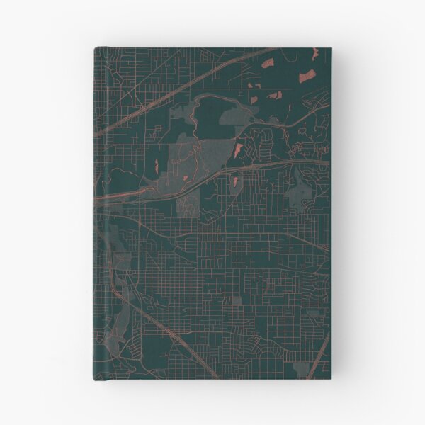 Item preview, Fort Worth Map Red designed and sold by HubertRoguski.