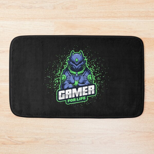 Item preview, Gamer for Life with Futuristic Ninja Warrior designed and sold by PRIVARSHU.